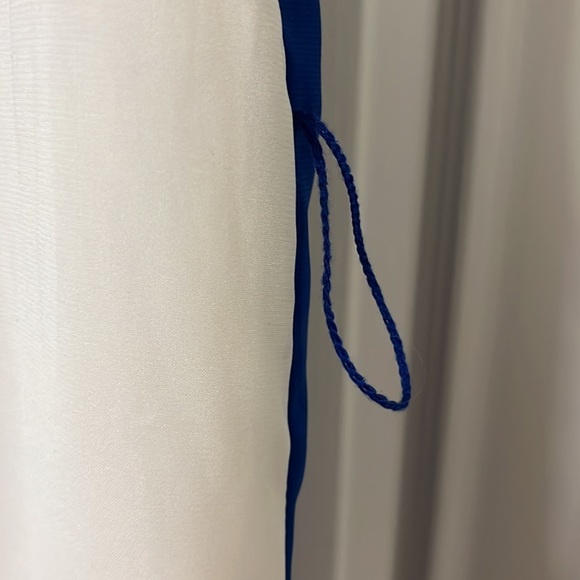 Express Color Block Sheath Dress, Women’s Size M, White/Blue/Black - Picture 6 of 12